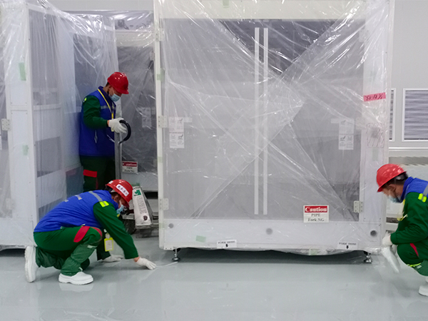 邁為科技制絨清洗設(shè)備作業(yè)實例